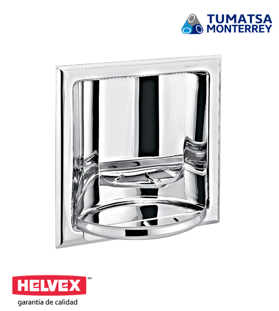 Jabonera modelo 102 marca Helvex