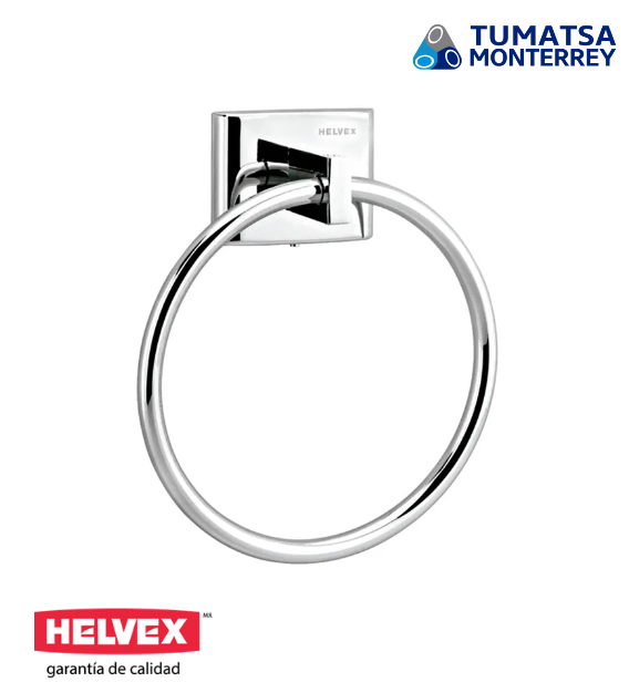 Toallero argolla modelo 109 marca Helvex