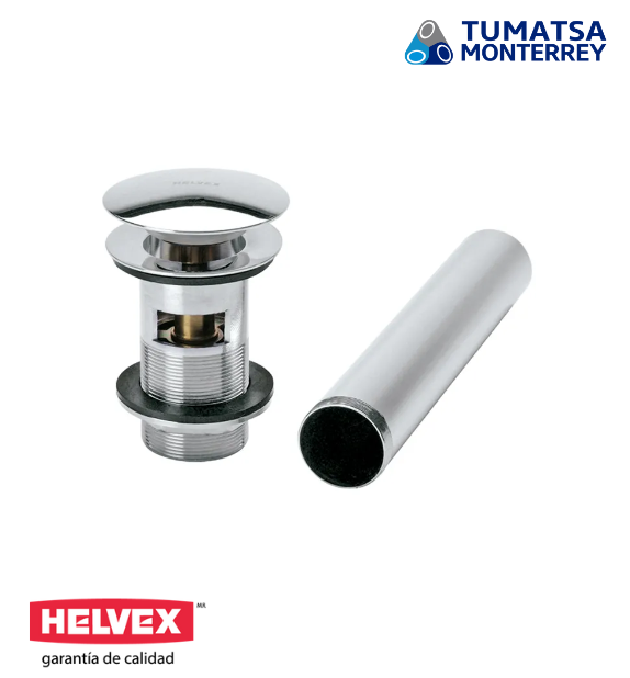 Contra de lavabo de push modelo TH-064-S marca Helvex
