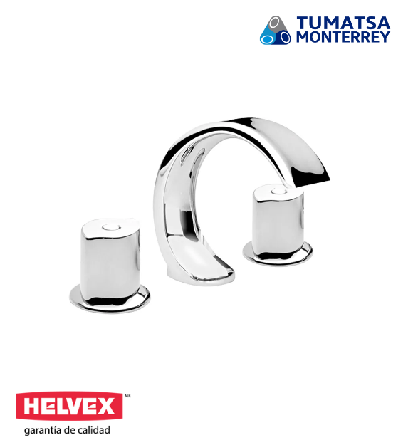 Llave de lavabo Iguazú modelo MEP-2004 marca Helvex