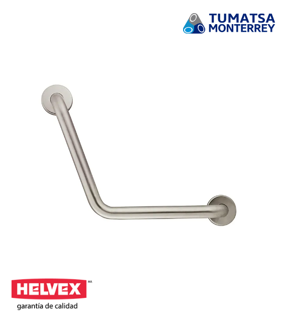 Barra de seguridad angular boomerang modelo B-066-s marca Helvex