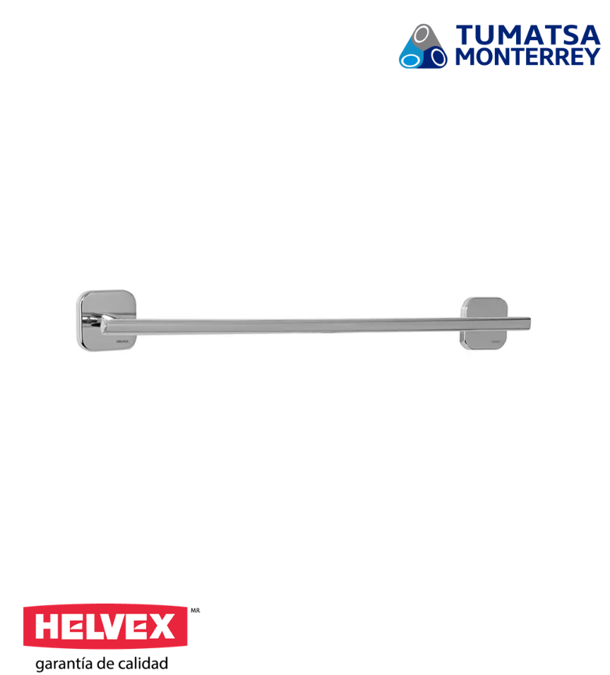 Toallero de barra Piazza modelo PIA-105 marca Helvex