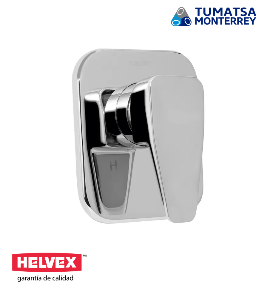 Monomando de regadera Piazza modelo PIA-200 marca Helvex