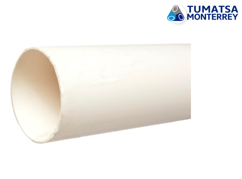 Tubo Liso PVC 100-6ML