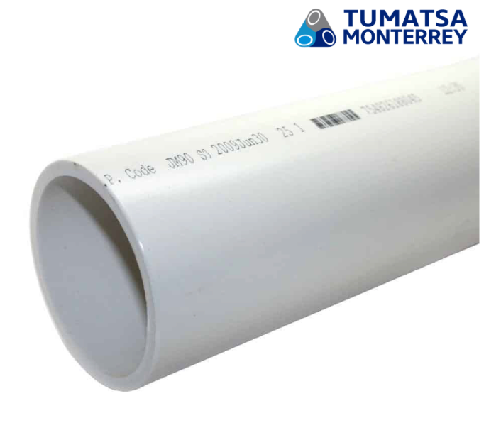 Tubo PVC Cedula 40 de 100mm