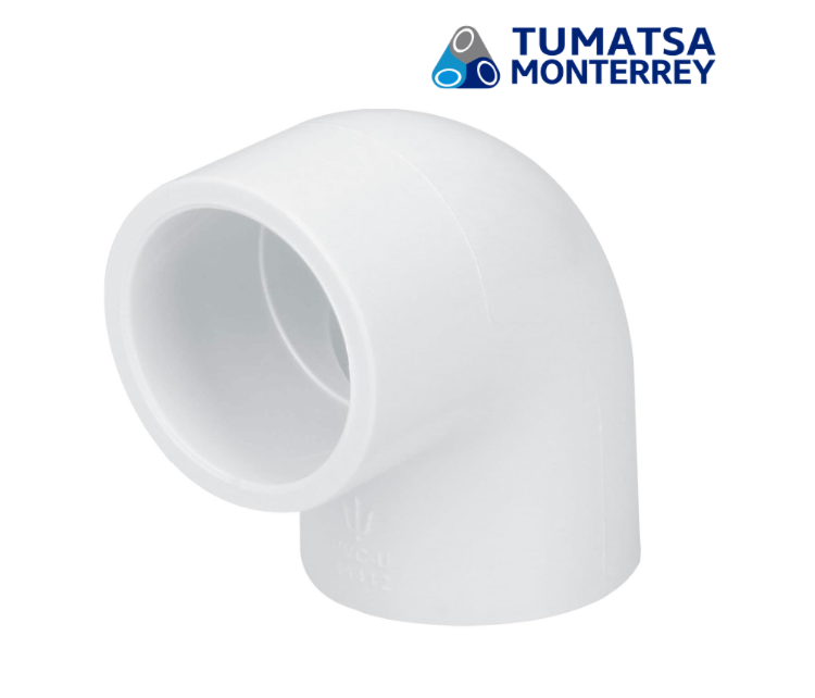 Codo PVC Cedula 40 de 90-13