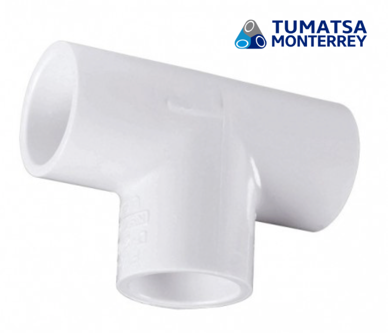 TEE PVC Cedula 40 de 50mm