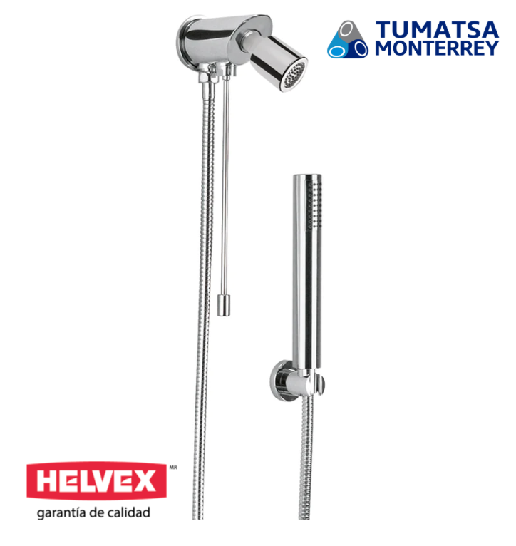 Regadera Manual con Desviador Nuva marca Helvex