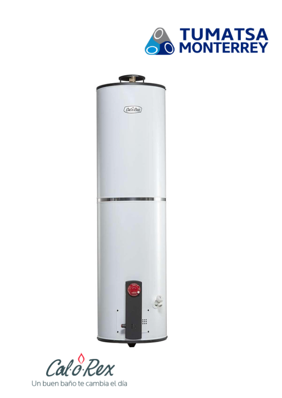 CALENTADOR TRADICIONAL DE DEPOSITO CALOREX G-40 GAS LP