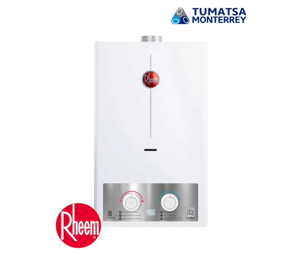 CALENTADOR INSTANTANEO 25L RHEEM GAS NATURAL MODELO: RHIN-CHL25N