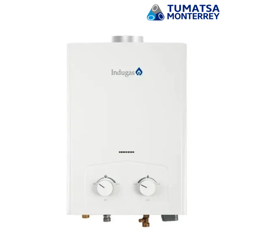CALENTADOR DE PASO 6L INDUGAS MODELO: IND-CH06N