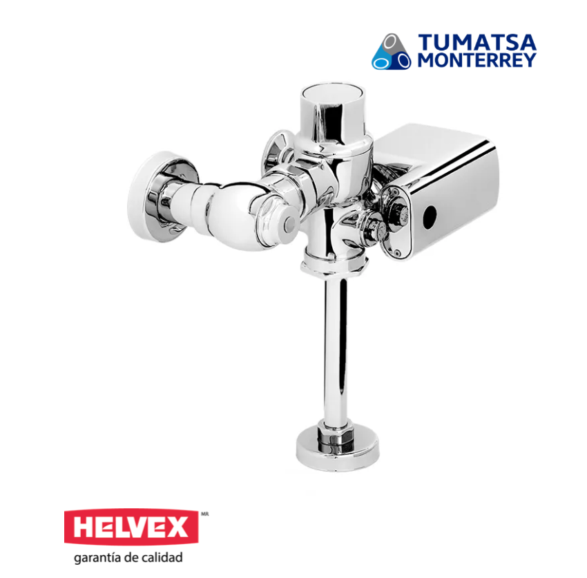 Fluxómetro de sensor para W.C. modelo FC-185-19-1 marca Helvex
