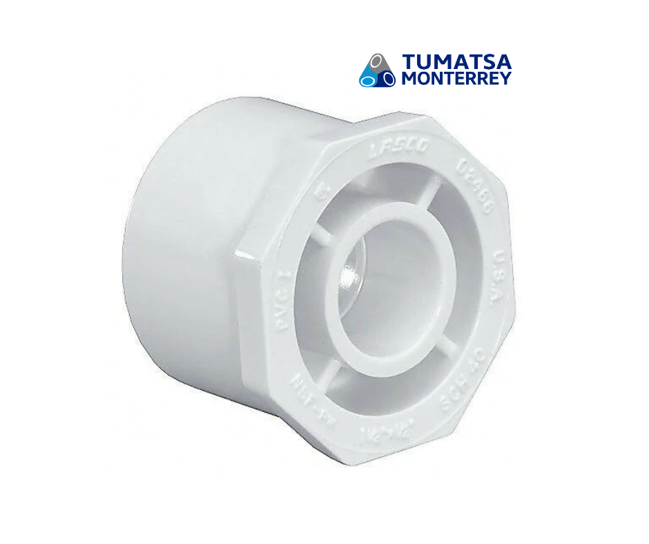 RED BUSHING 50-38MM PVC DWV