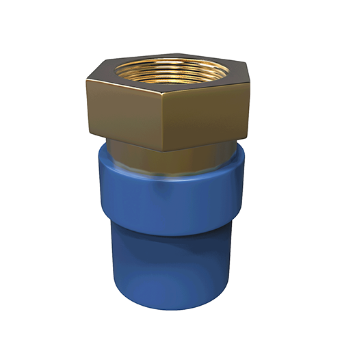 ADAPTADOR HEMBRA CON INSERTO METALICO 32 MM