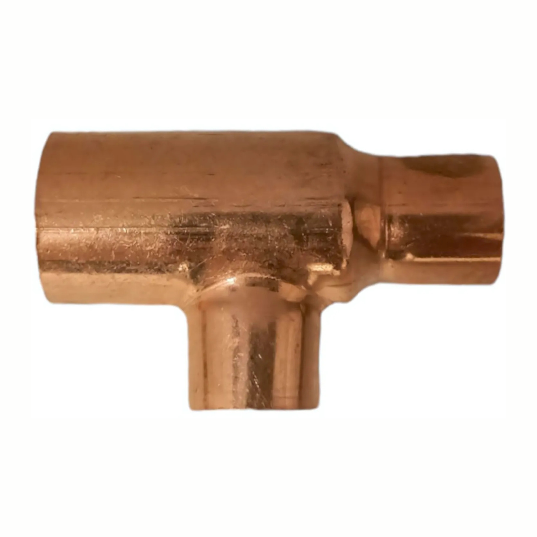 TEE COBRE 25-19-25MM