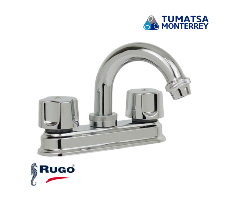 B3  Mezcladora Lavabo 4 Rugo 24-T