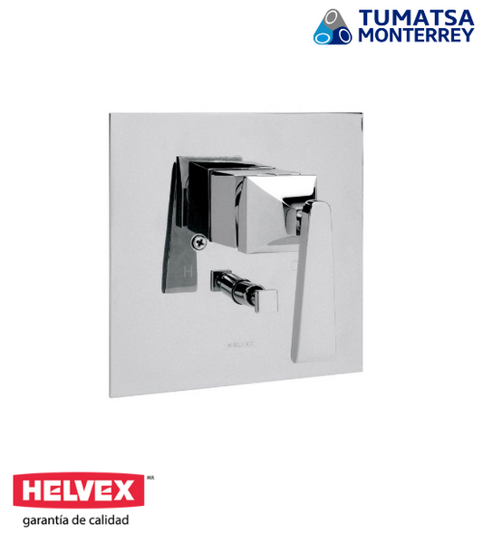 Monomando de regadera con Desviador Magna DX modelo E-781 marca Helvex