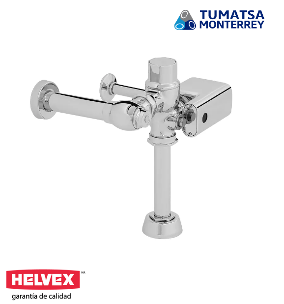 Fluxómetro de sensor modelo FC-110-38-3.5 3.5L marca Helvex