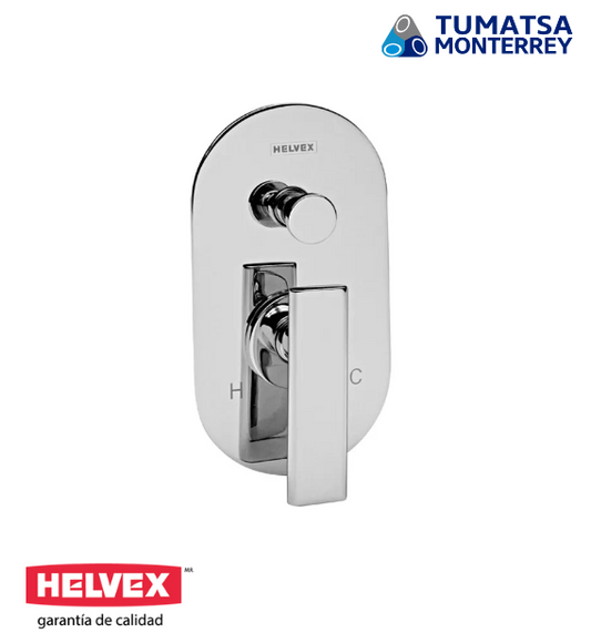 Monomando de regadera Premier modelo E-703-S marca Helvex