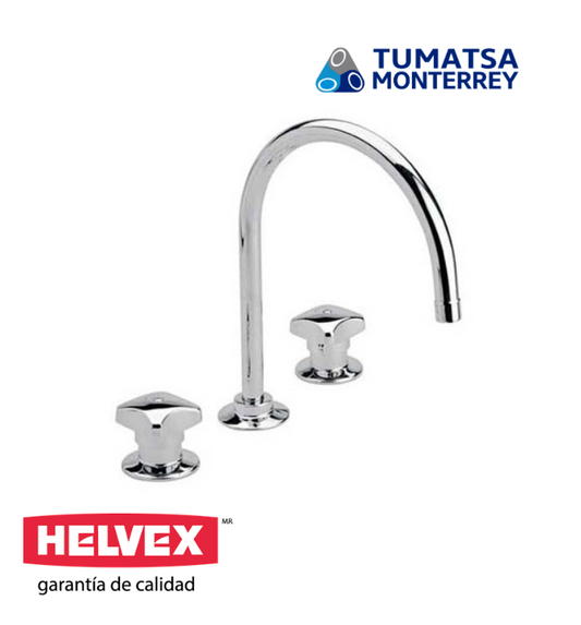 Llave de cocina Tritón Helvex ME-302