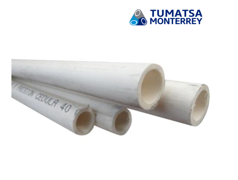 Tubo PVC Cedula 40 de 19 mm