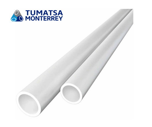 Tubo PVC Cedula 40 de 13 mm