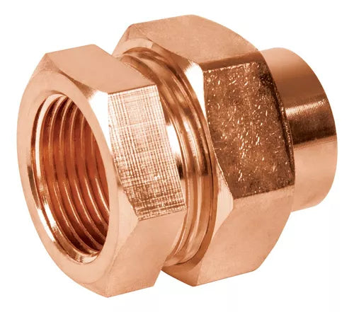 TUERCA UNION COBRE ROSCA INTERIOR 25MM