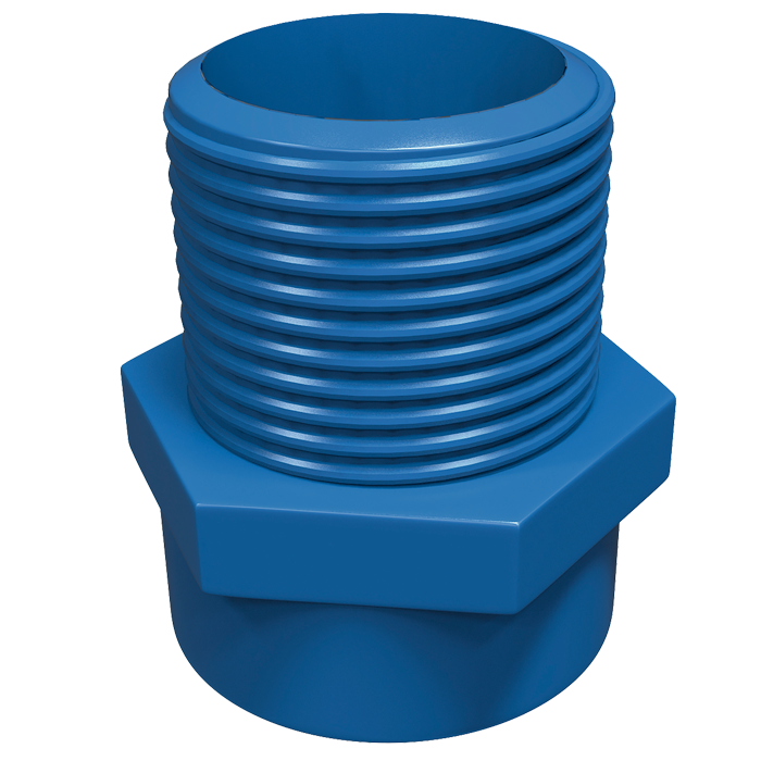 CONECTOR MACHO CPVC  FLOWGUARD 38MM